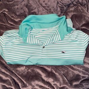 Vinyard Vines Performance Collard Dress Shirt Size Large